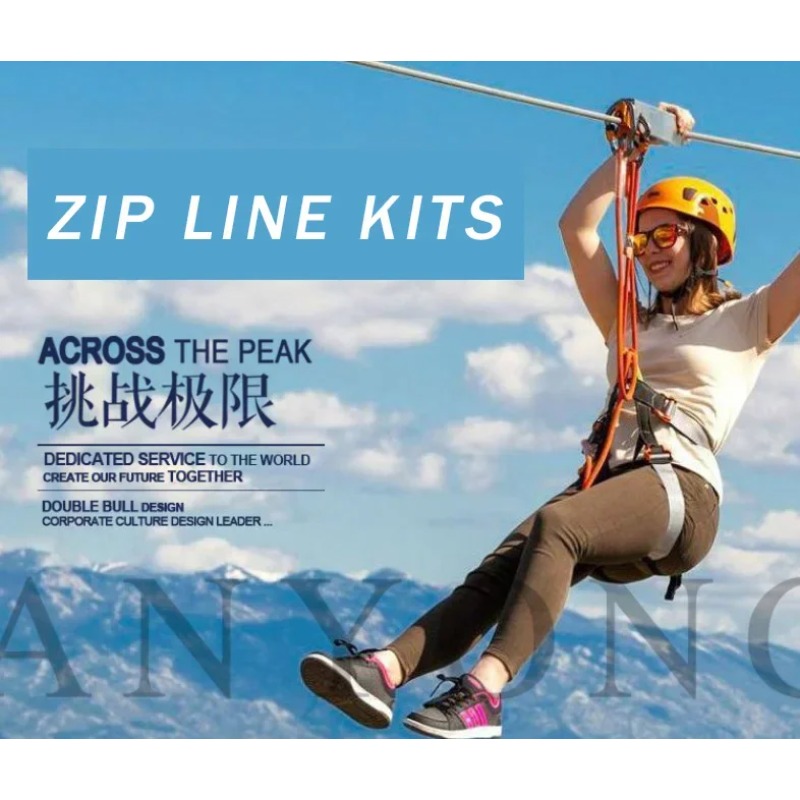 Outdoor Power Tool Kit - 30m kit zip line outdoor terlaris