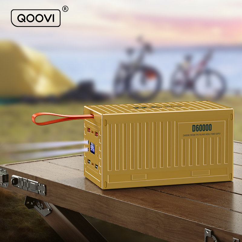 Outdoor Power Adapter Usb C - QOOVI 60000MAh Power Bank 22.5W PD