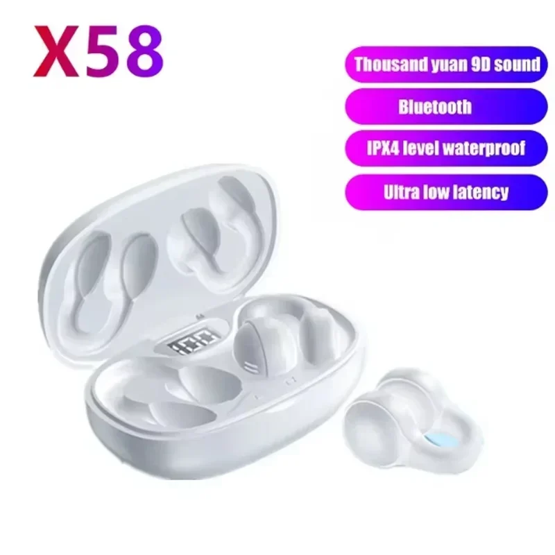 Earphone Nirkabel X58 Baru Pen - Outdoor Power Adapter Usb C ulasan dan harga