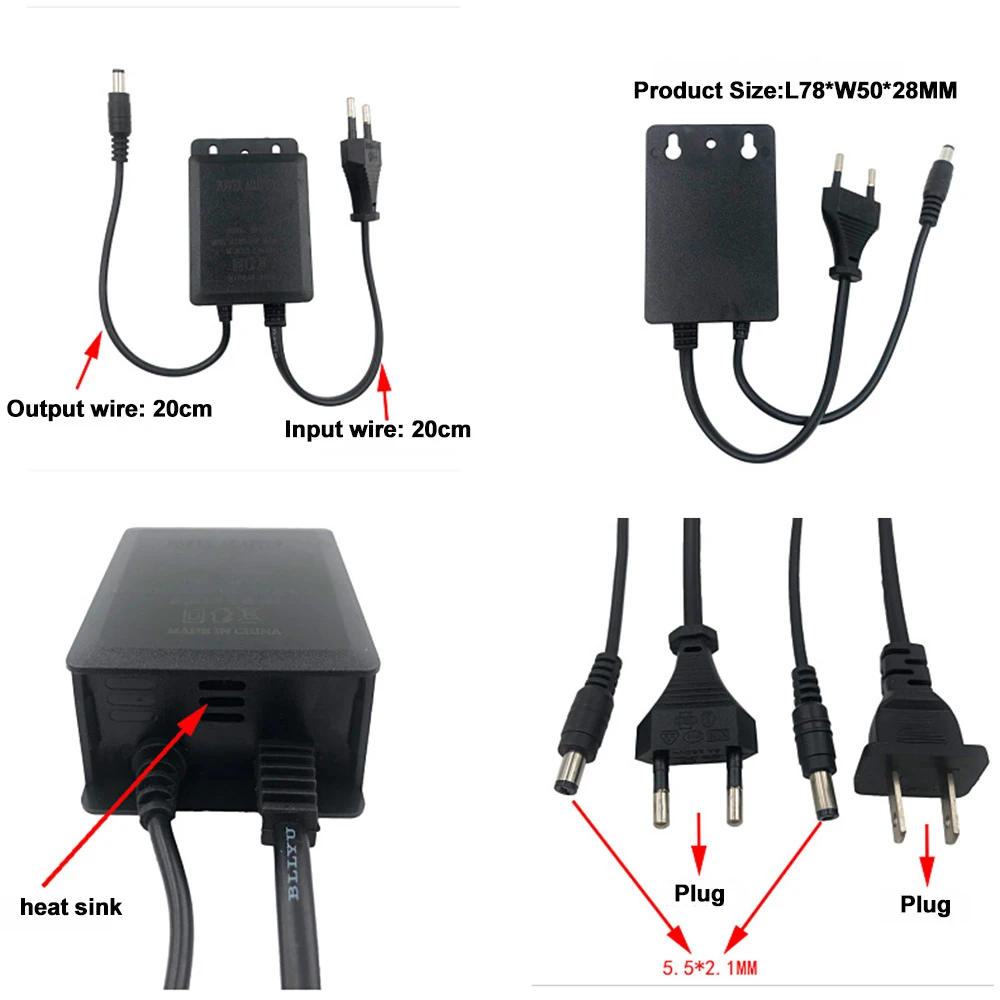 Catu daya adaptor daya steker  - Ac Outdoor Power ulasan dan harga