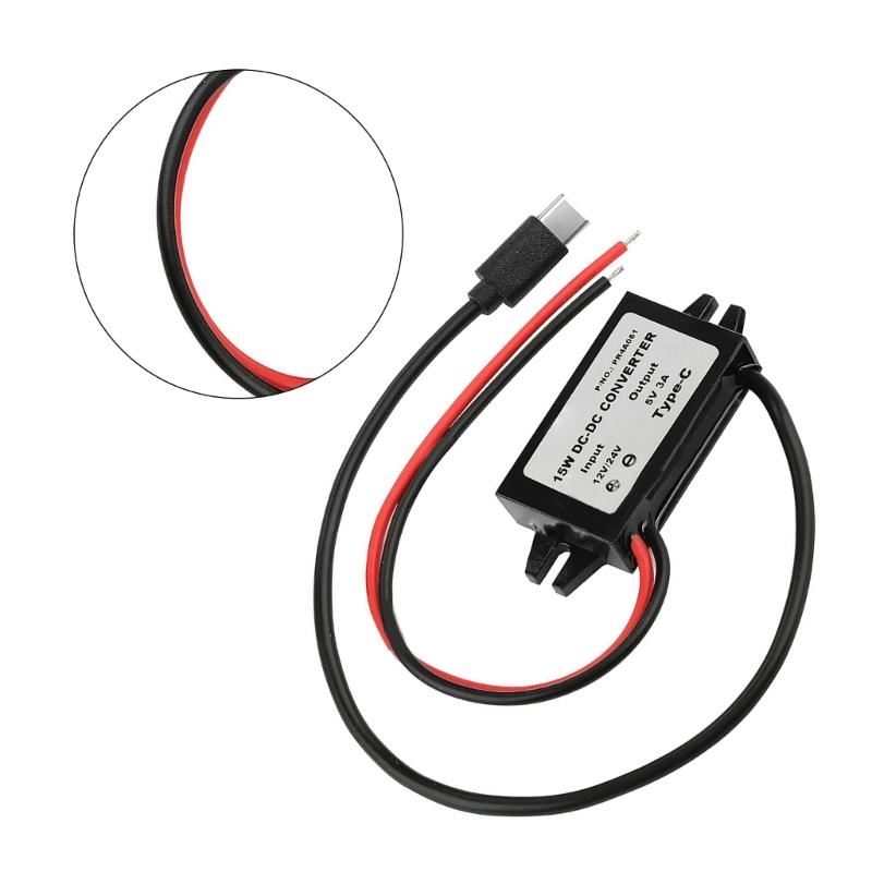 Adaptor Daya USB C 12V/24V Ke  - Outdoor Power Adapter Usb C ulasan dan harga