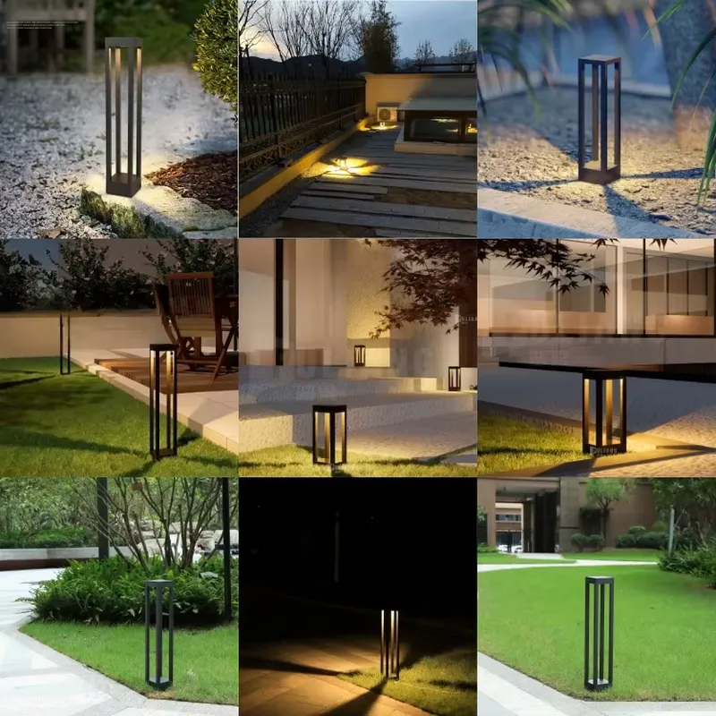 Lampu Bollard LED Chip COB Tah - Ac Outdoor Power ulasan dan harga
