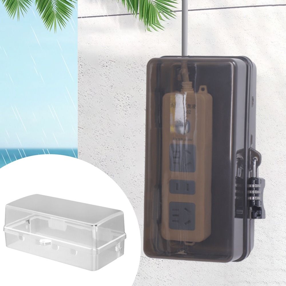 Kotak Steker Plastik Portabel  - Outdoor Power Strip Weatherproof ulasan dan harga