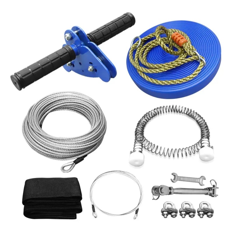 30m kit zip line outdoor terla - Outdoor Power Tool Kit ulasan dan harga