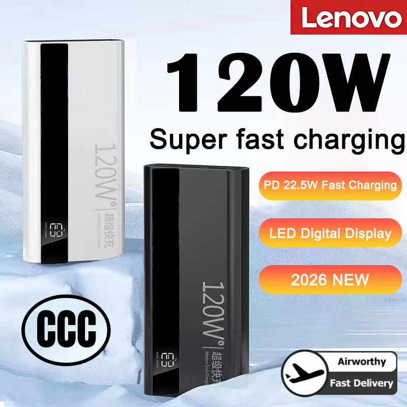 Power Bank Lenovo 1000000mAh K - Outdoor Power Adapter Usb C ulasan dan harga