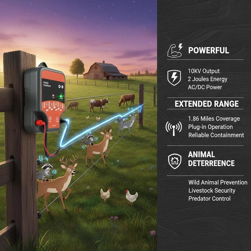 Penghalau Ternak 10kV 2J Untuk - Ac Outdoor Power ulasan dan harga